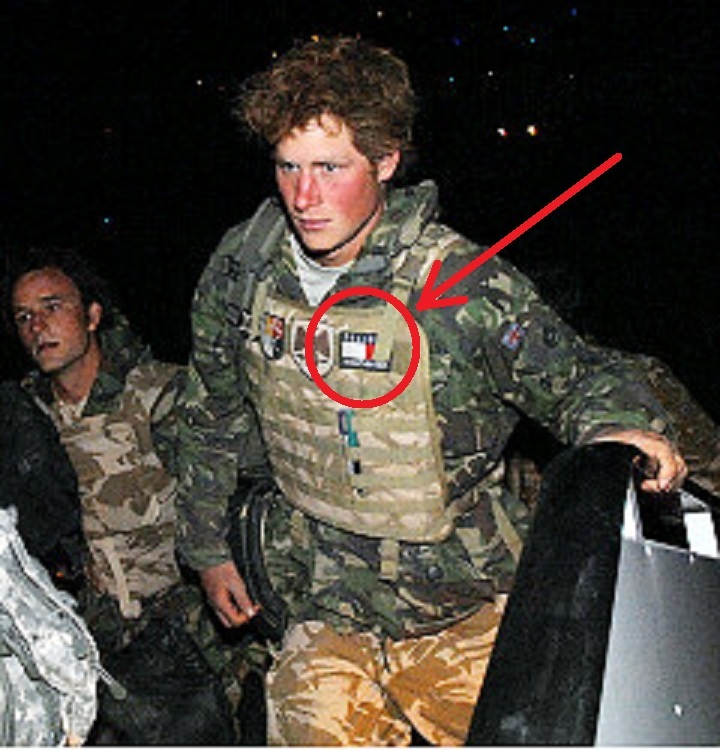 JTF JOINT TASK FORCE OPERATOR PRINCE HARRY vêlkrö PATCH: Taliban Hill Fighter