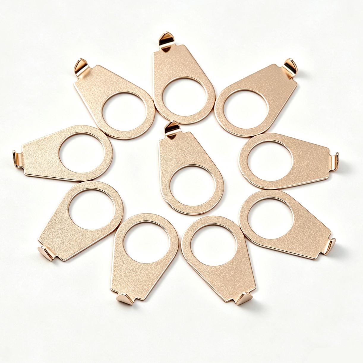 10×Stainless Steel LP Guitar Knob Pointer Washer Plate Indicator For Gib EPI LP