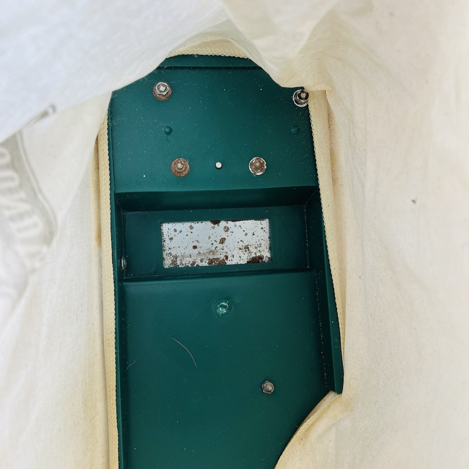 Ground Works hand held seed spreader 15 lb capacity USED VGC