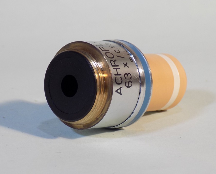 Zeiss Achroplan 63x / 0.90 Water Immersion Microscope Objective Lens # 440067 #1