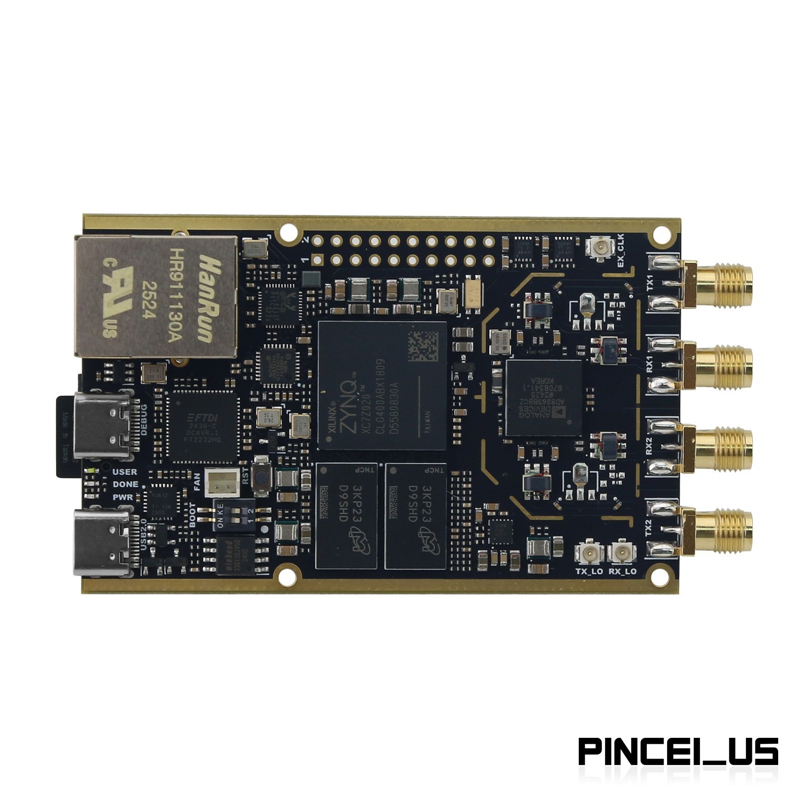 70MHz-6GHz Zynq7020+AD9363 SDR Software Defined Radio Development Board