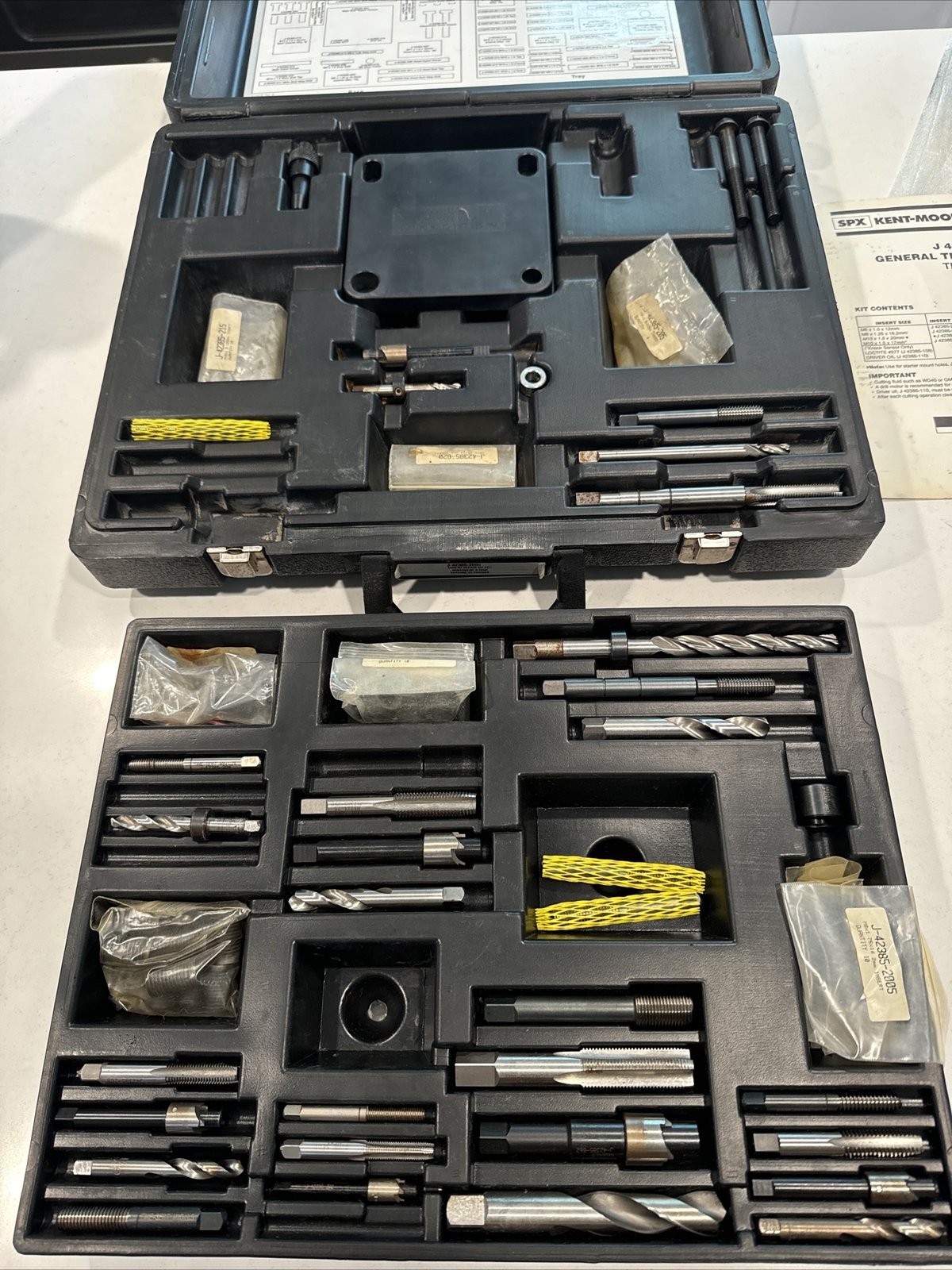 Kent Moore J-42385-2000 Northstar V6 Thread Repair Time-Sert Tool Kit Incomplete