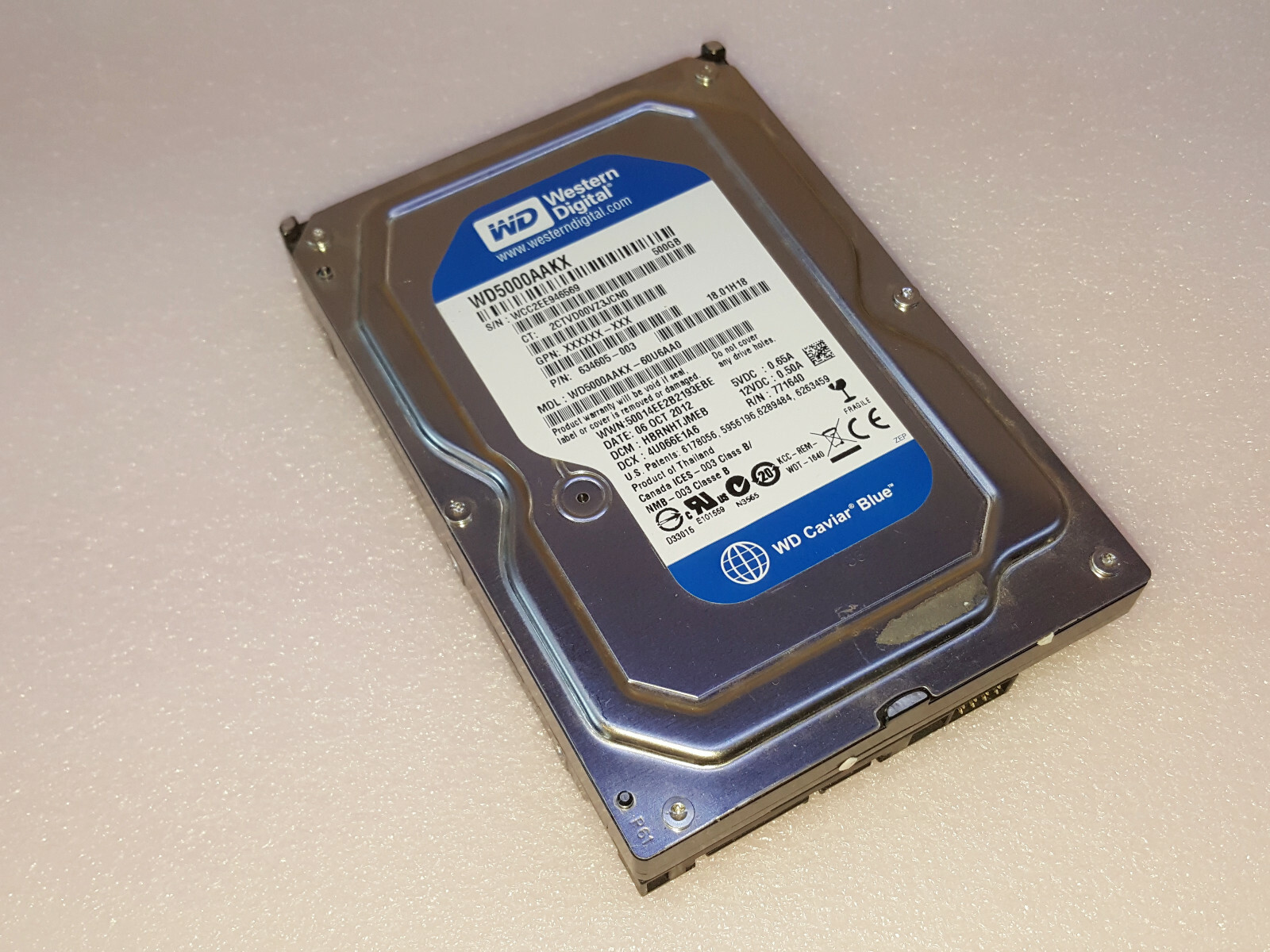 HP Pavilion H8-1012c - 500GB Hard Drive with Windows 10 Pro 64-Bit Pre-Installed