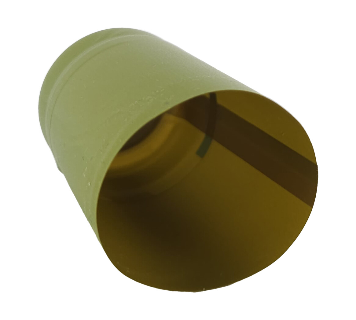 Metallic Lime Green PVC Shrink Capsules-500 Count