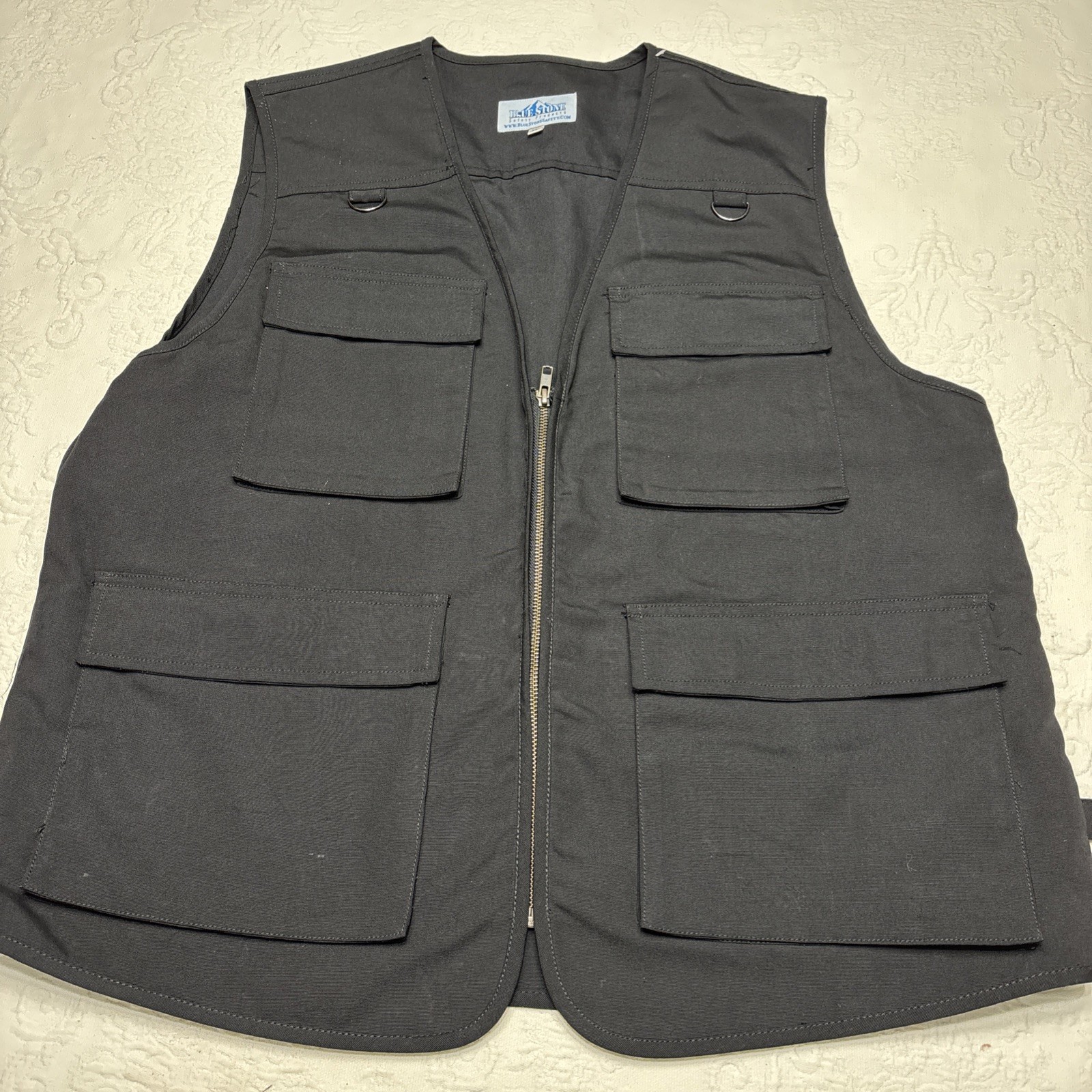 Men's Concealed Carry Lightweight Vest - Large Black Tactical