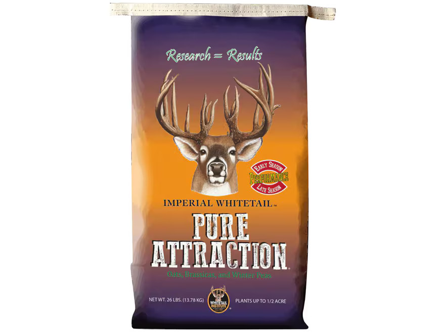 Whitetail Institute Pure Attraction Food Plot Mix 26 lbs