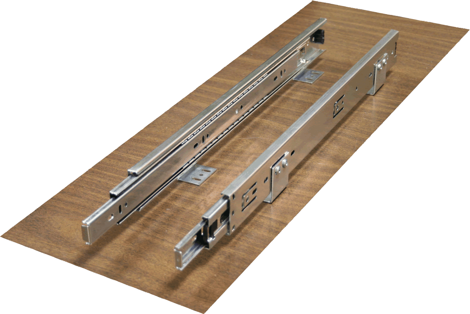 Rollout shelf, pullout shelf, full extension ball bearing drawer slides