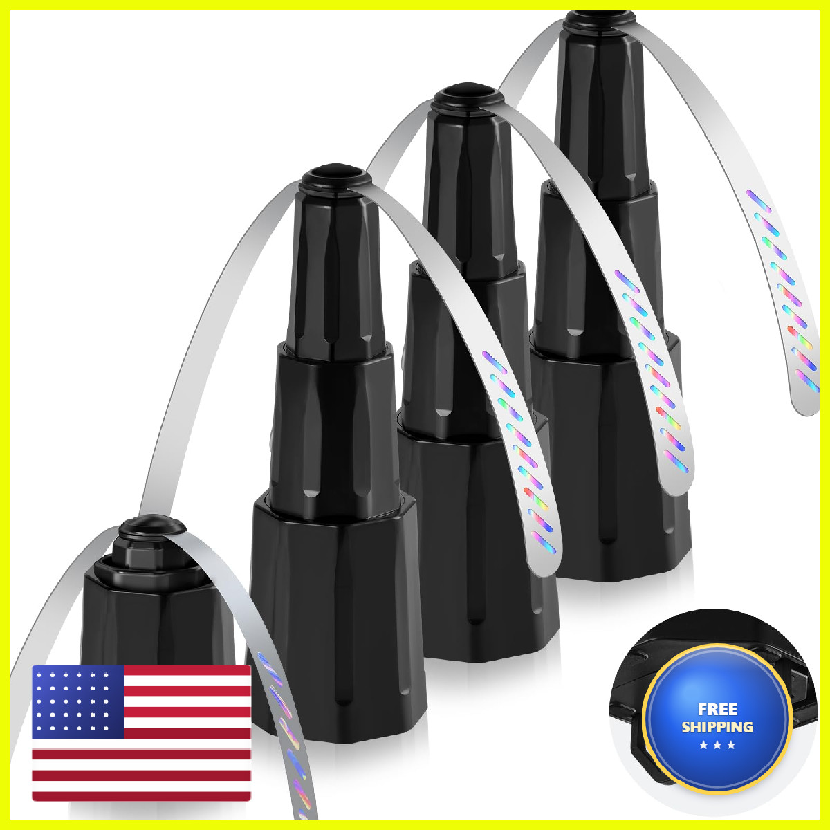 Hyxjzh Fly Fans For Tables Bug Fans Holographic Blades Battery Operated Fly