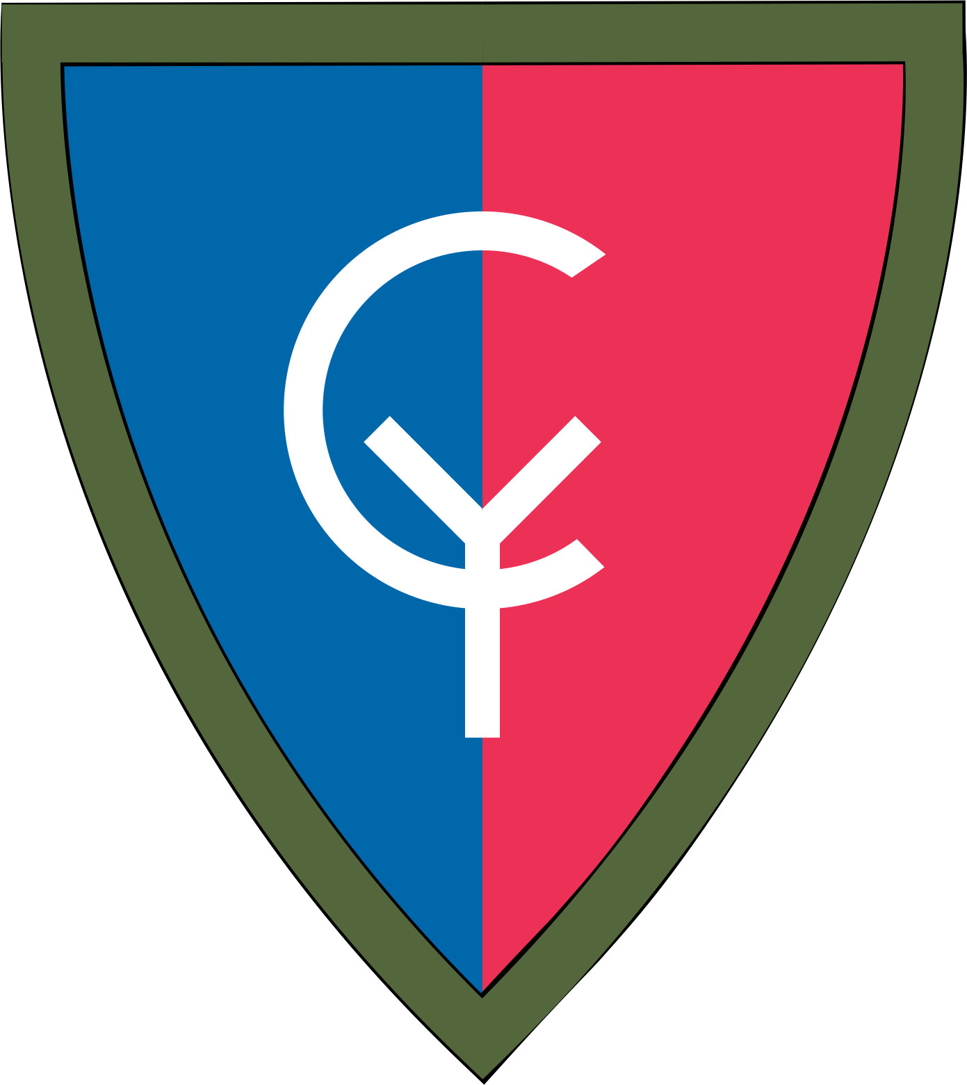 38th Infantry Division Patch 5.5" Sticker 'Officially Licensed'