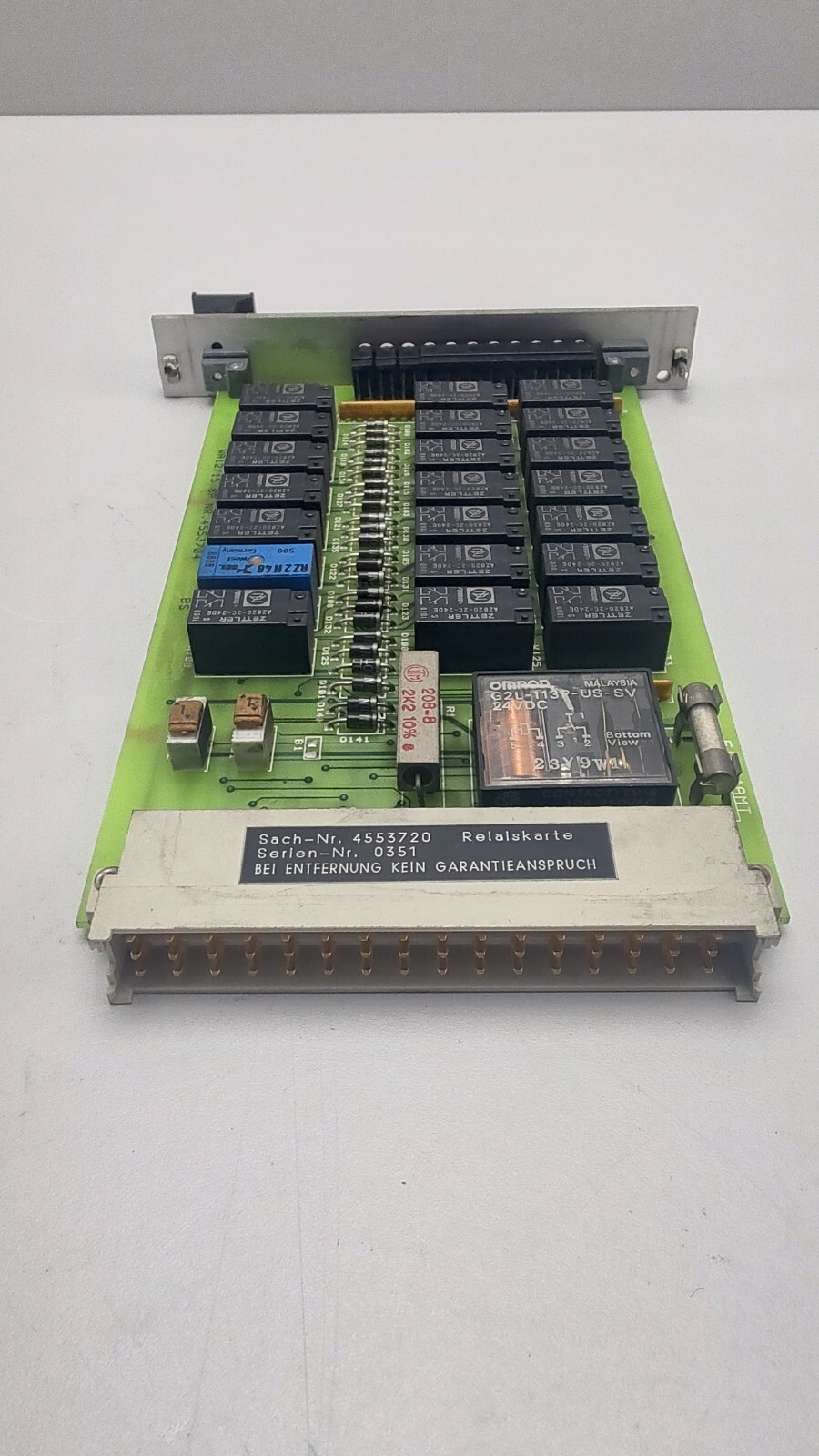 Relay Card 4553704 WA12/15