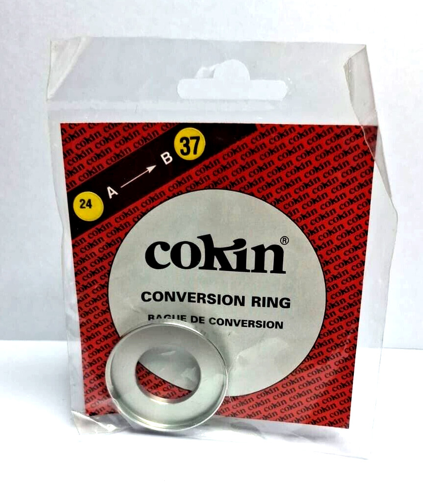 Cokin Step-Up Ø24mm to Ø37mm Conversion Ring Filter /New ---M18