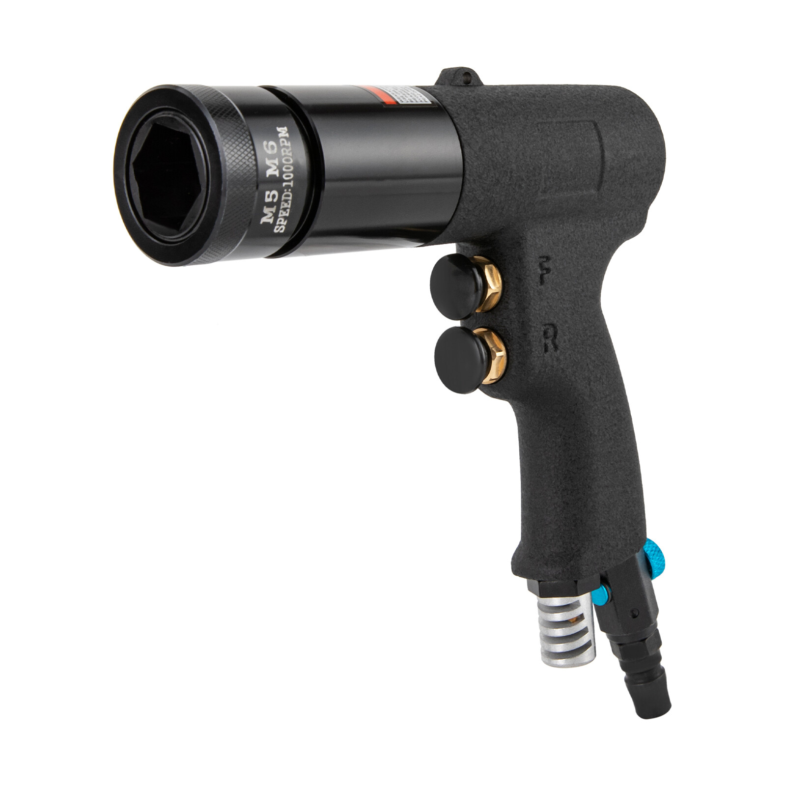 4 In 1 Heads Pneumatic Rivet Nut Gun Air Rivet Nut Pull Setter Tool With Filter