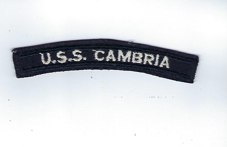USS Cambria, APA-36, US Navy "Rocker"