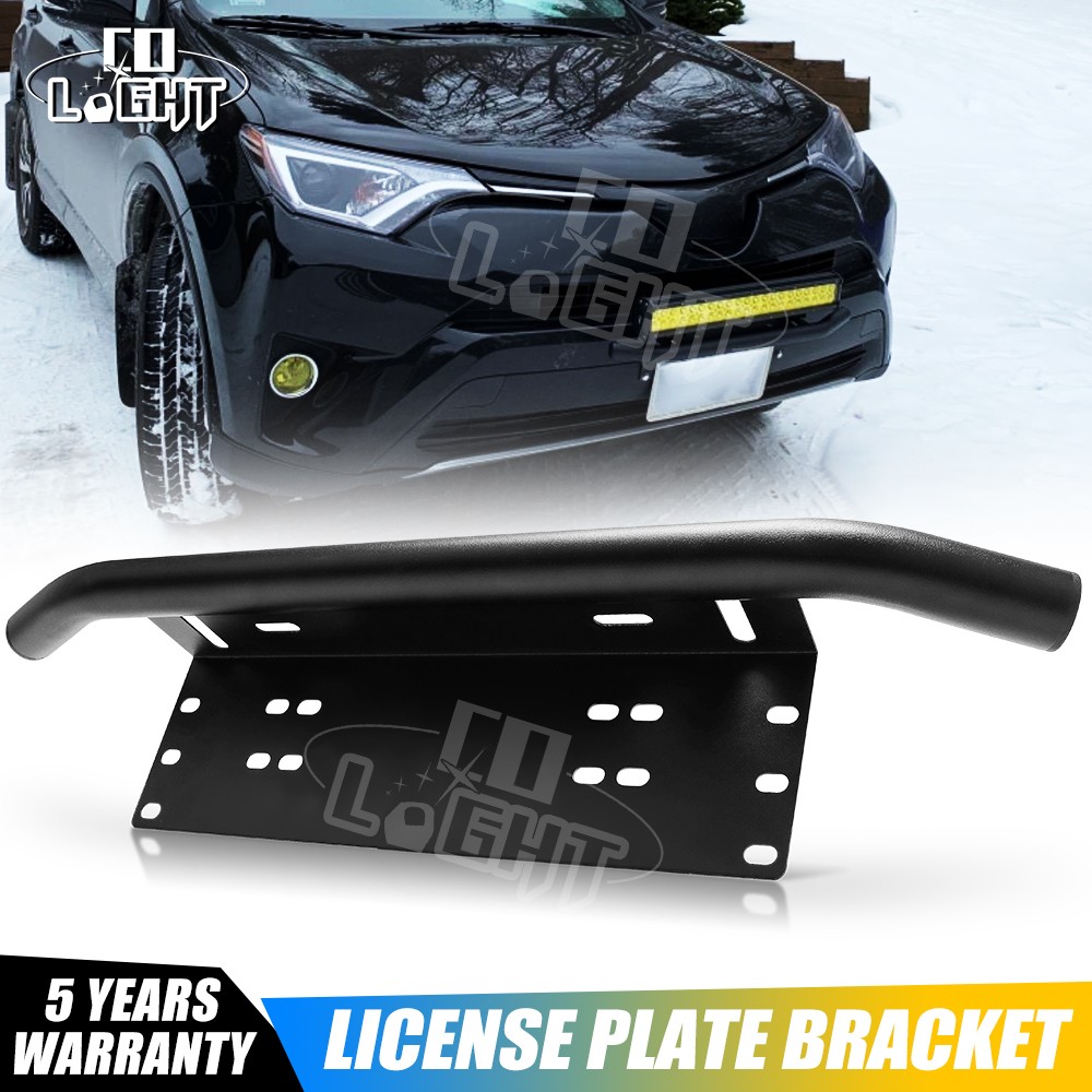 For Subaru Forester Outback Crosstrek Bull Bar License Bumper Light Mount Holder