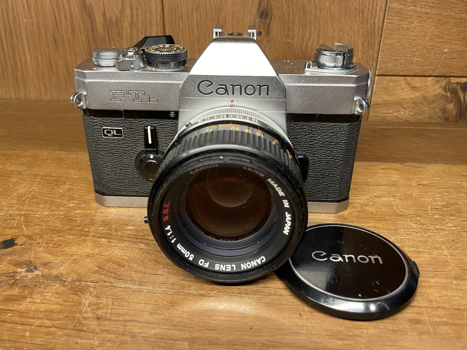 *Near Mint* Canon FTb-N FTb QL Late Model Film Camera FD 50mm F/1.4 S.S.C /Japan
