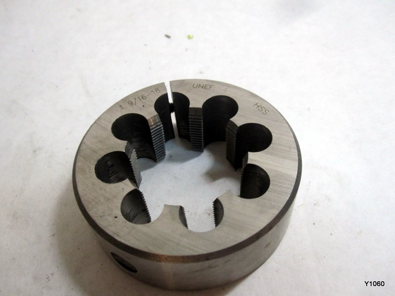 Interstate HSS Round Adjustable Die 1-9/16 - 18 UNEF 03947405