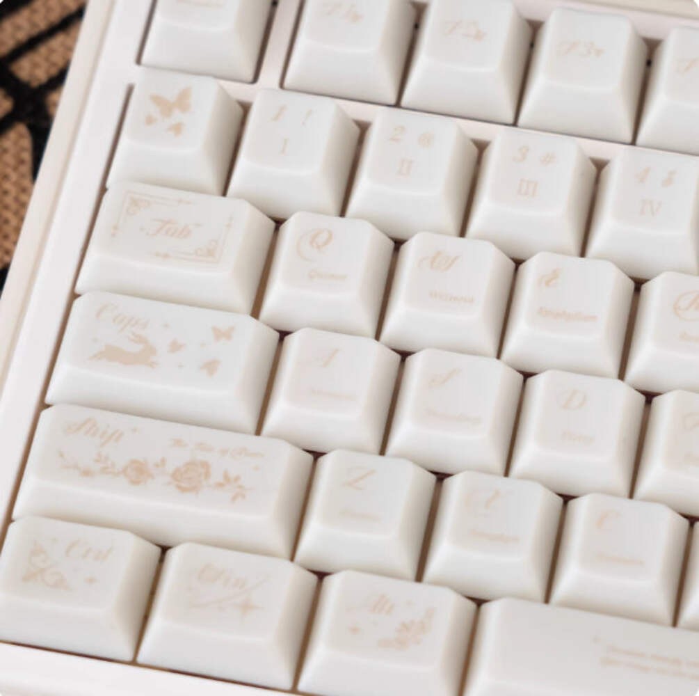 Champagne Whisper Keycap Set