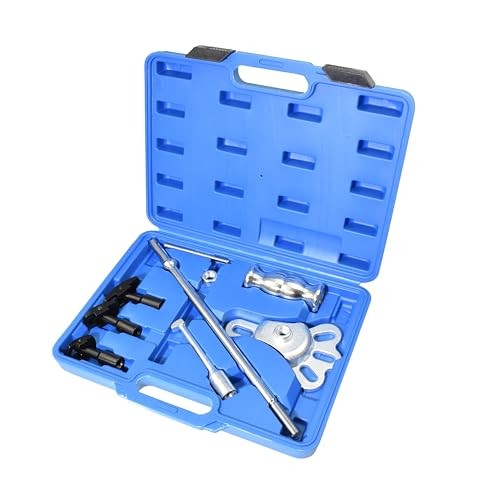 Rear Axle Bearing Remove Puller Tool Kit Bearing Remover Set with Slide Hammer