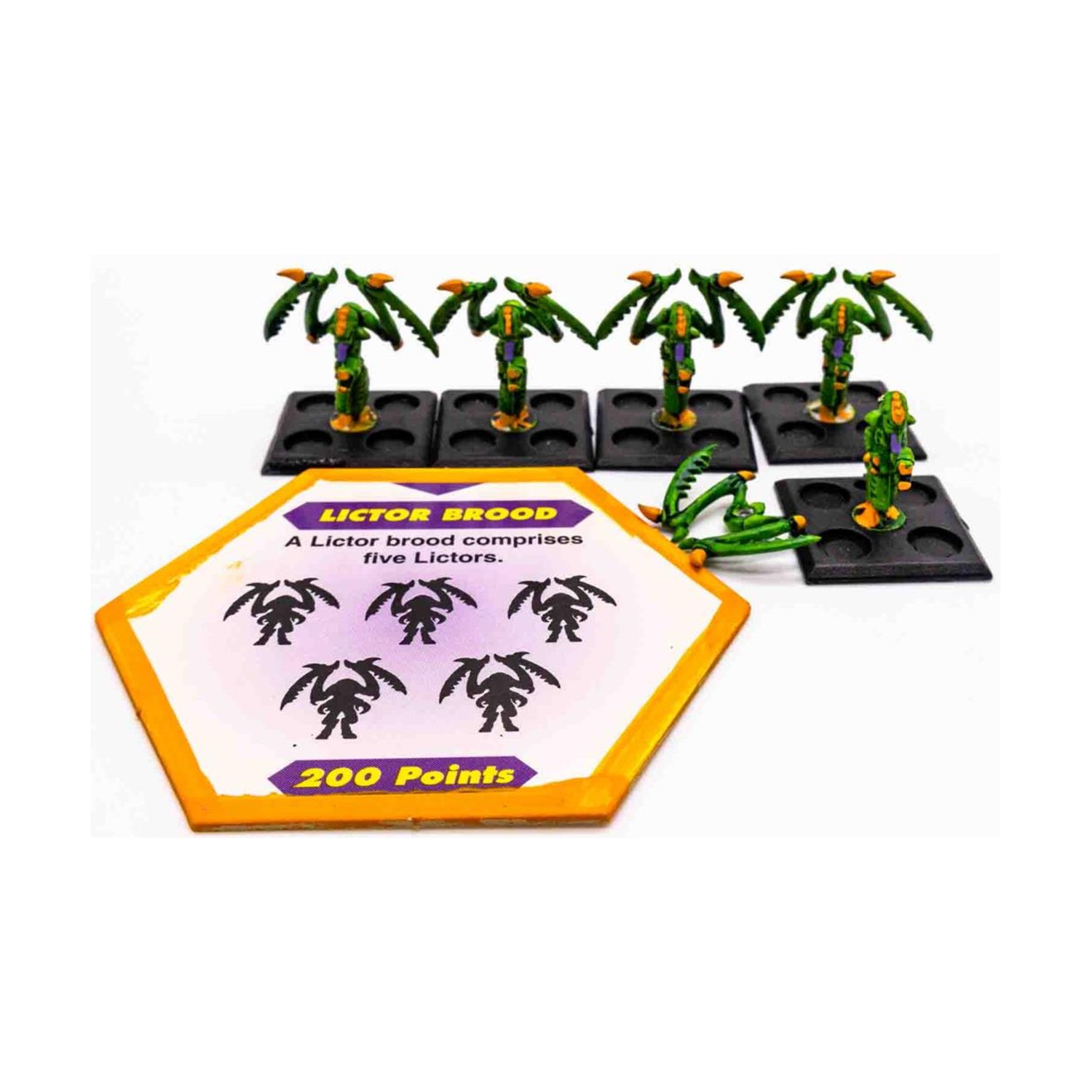 GW Epic 40k Tyranid Plastic Lictor Collection #9 NM