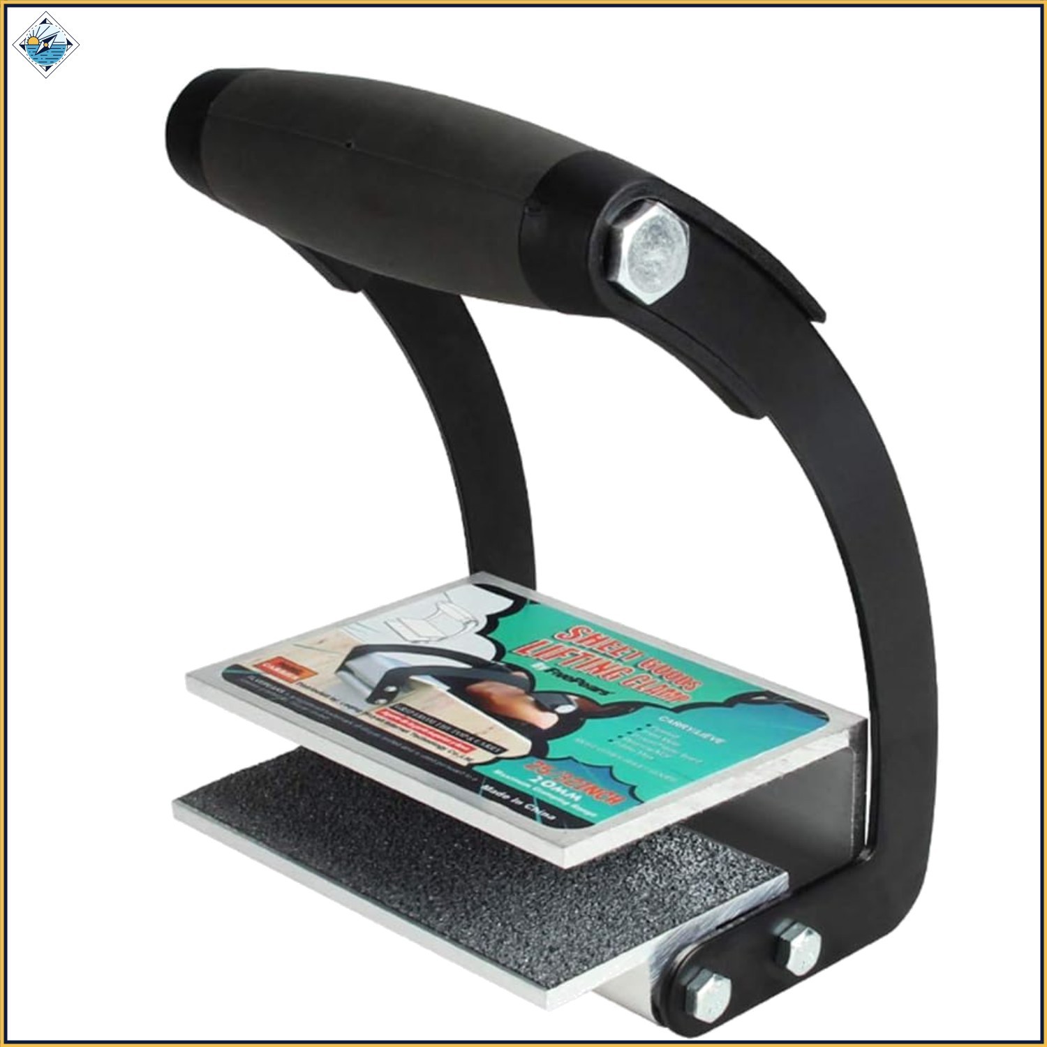 Ergonomic Gripper for Easy Lifting of Plywood and Drywall Sheets