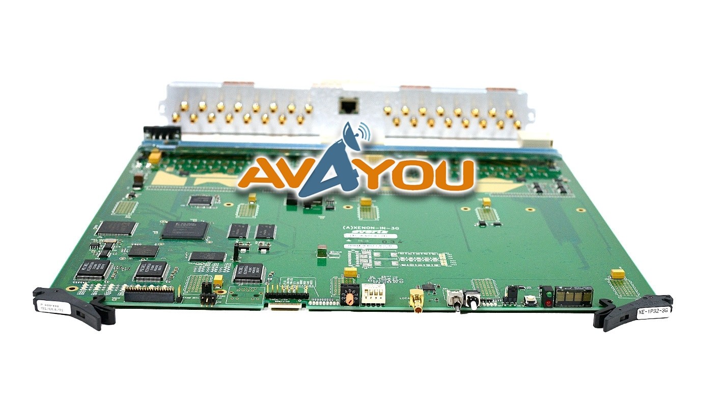 Evertz XE-IP32-3G 3Gb/s Coax Input Card for Xenon Router + backplane