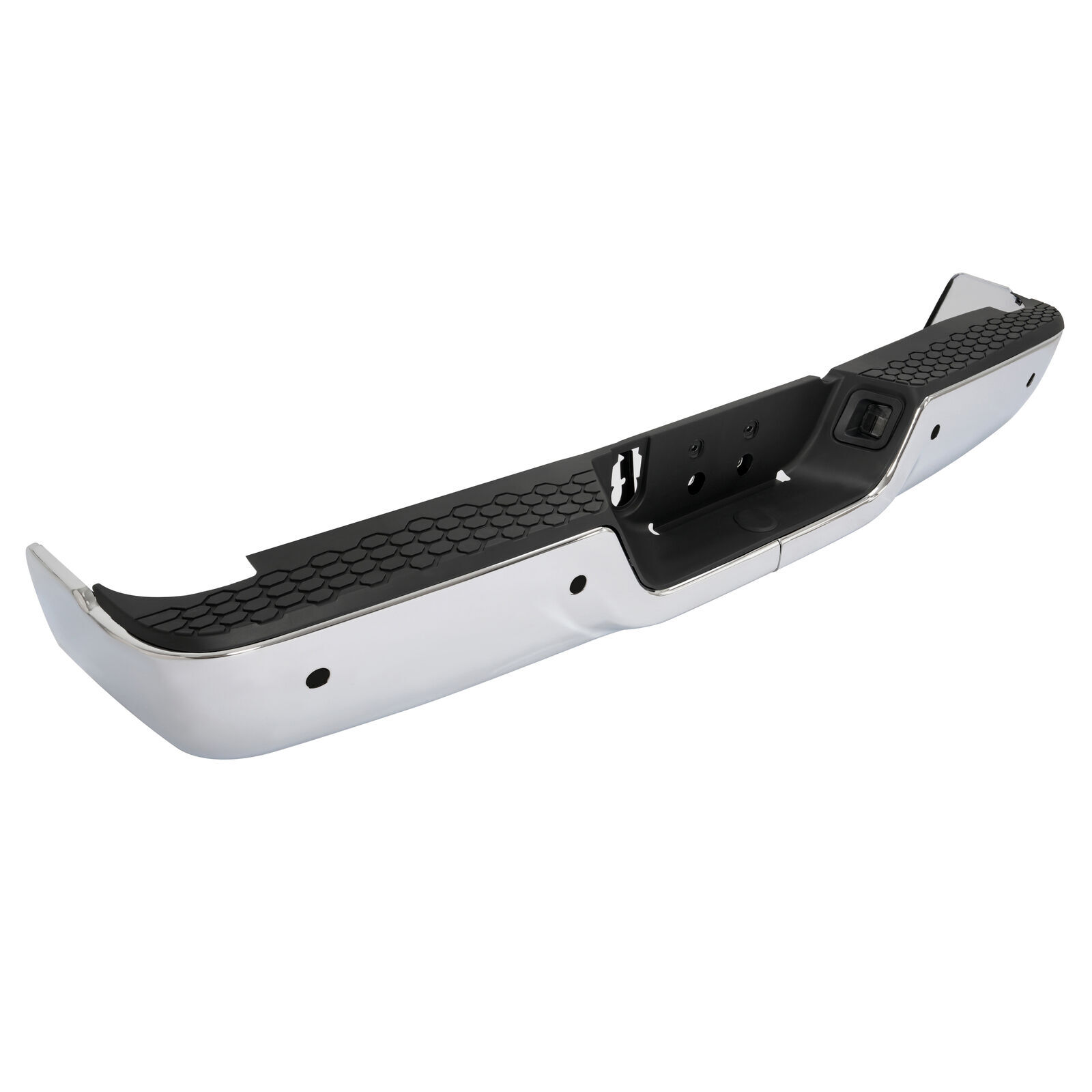 Chrome Rear Bumper Assembly For Ram 2500 3500 2013-2018 With Sensor Holes
