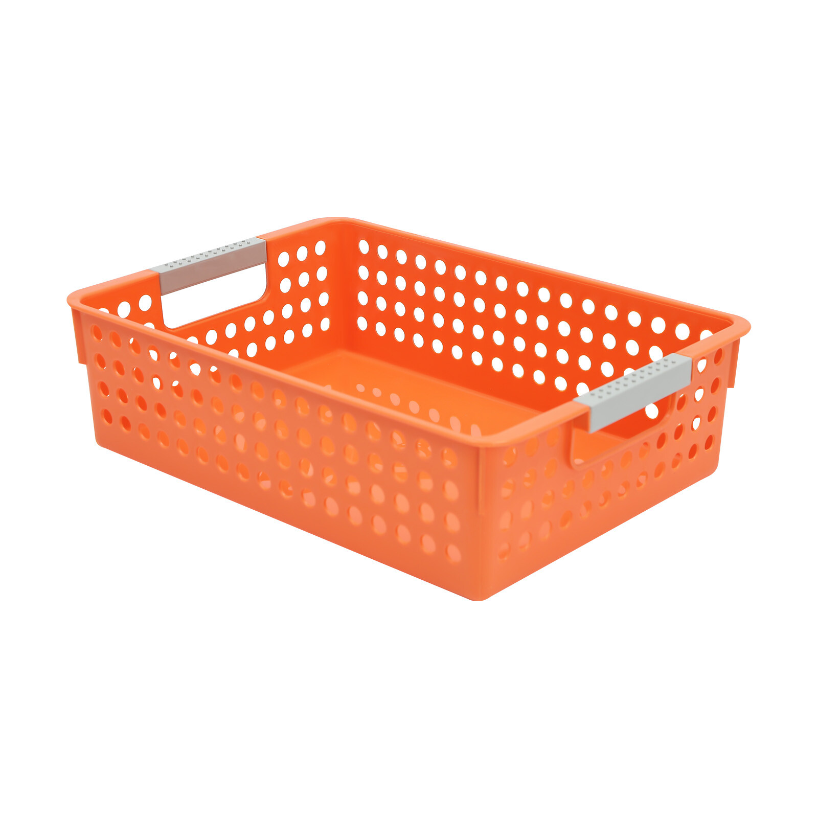 24 Pack Rectangular Classroom Baskets Colorful Organizer Storage Bin Book Baske
