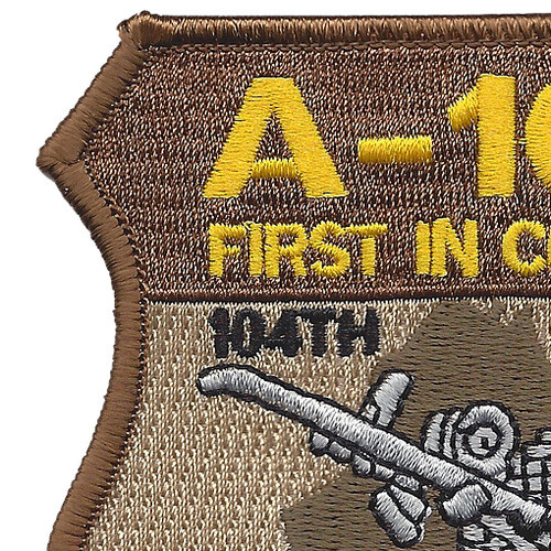 104th Expeditionary Flight Sqadron A-10C Operation Iraqi Freedom Patch