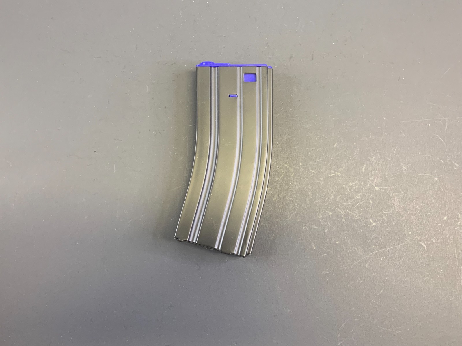 Matrix Metal 300rd Hi-Cap Magazine for Airsoft AEG Rifles BLUE