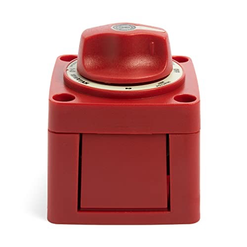 300A Battery Combiner and Selector Switch 4 300A Selector 4 Position Red