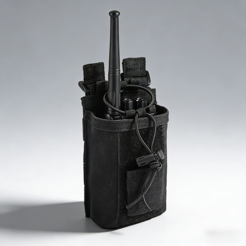 US Tactical Radio Walkie Talkie Holder Bag Outdoor Hunting Molle Magazine Pouch