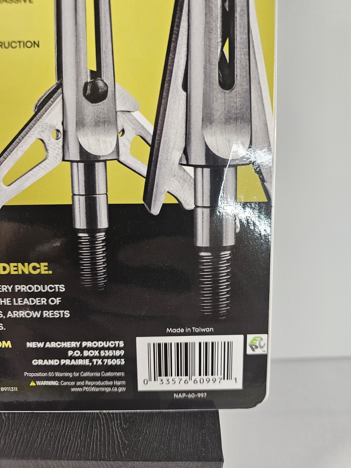 NAP Killzone Mechanical Broadhead 2 Blades 100 Grains 2” Cutting Diameter 3 Pack