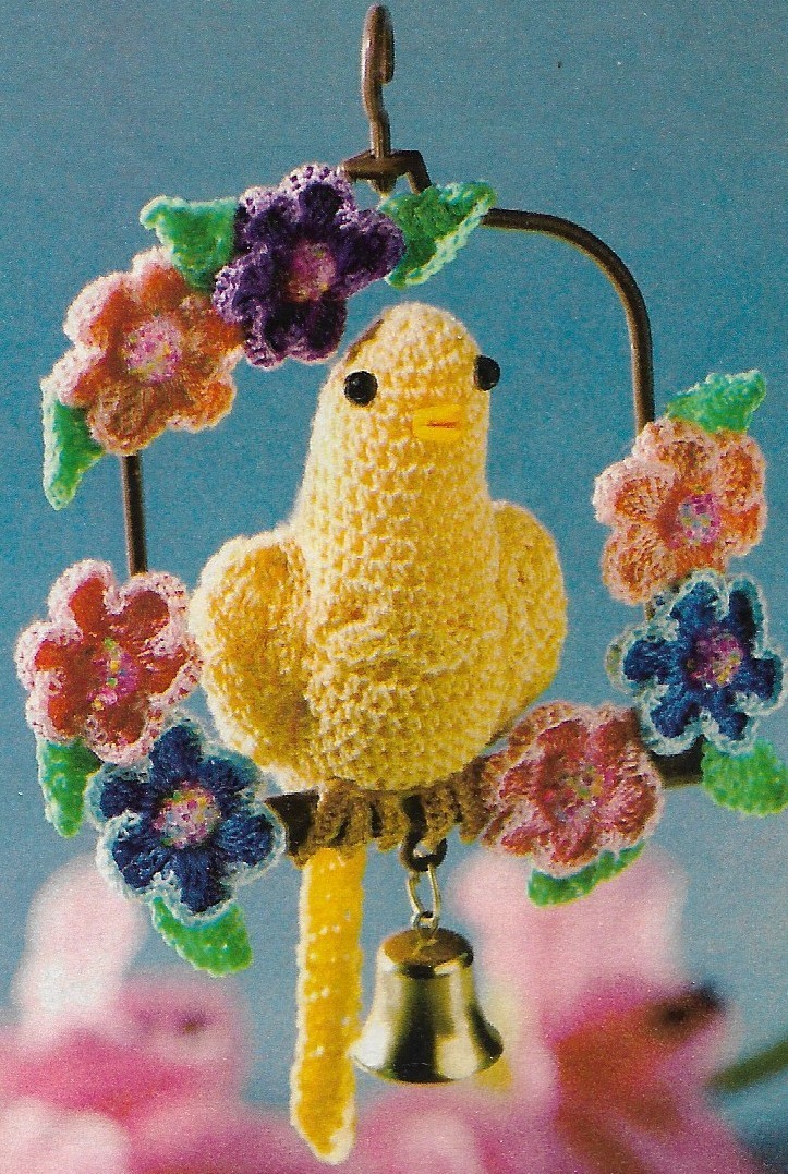 Sweet Songbird Decoration crochet pattern instructions