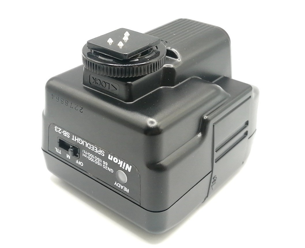 🎦👀✨MINT✨ Nikon Speedlight SB-23 Shoe Mount Flash From JAPAN