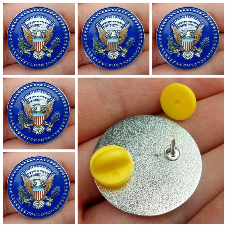 Five US Seal Of The President Presidential Pin Insignia Badge Military Brooch