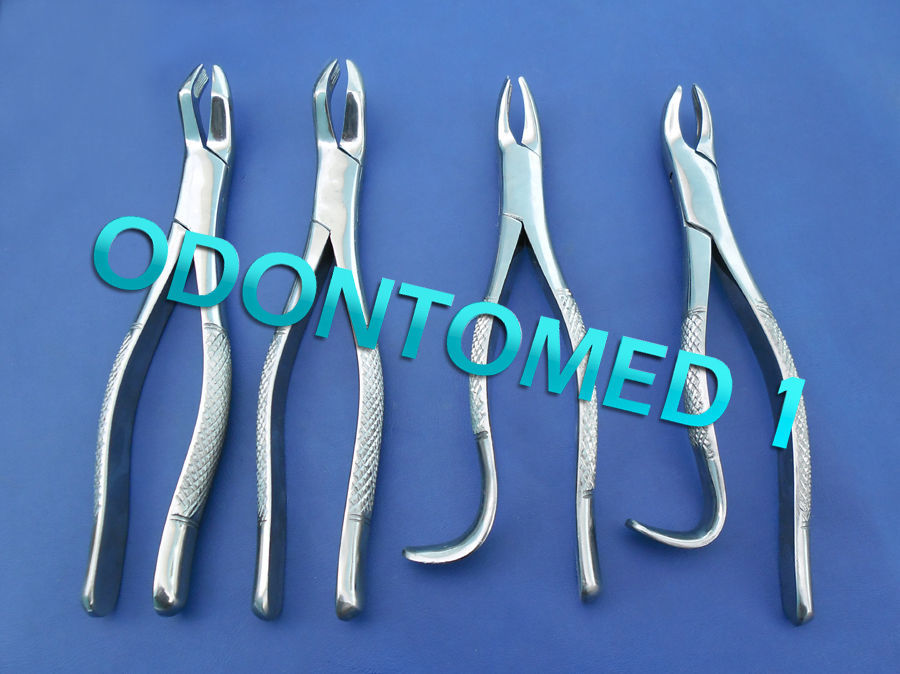 4 O.R GRADE DENTAL TOOTH EXTRACTING FORCEP #18R #18L #53R #53L