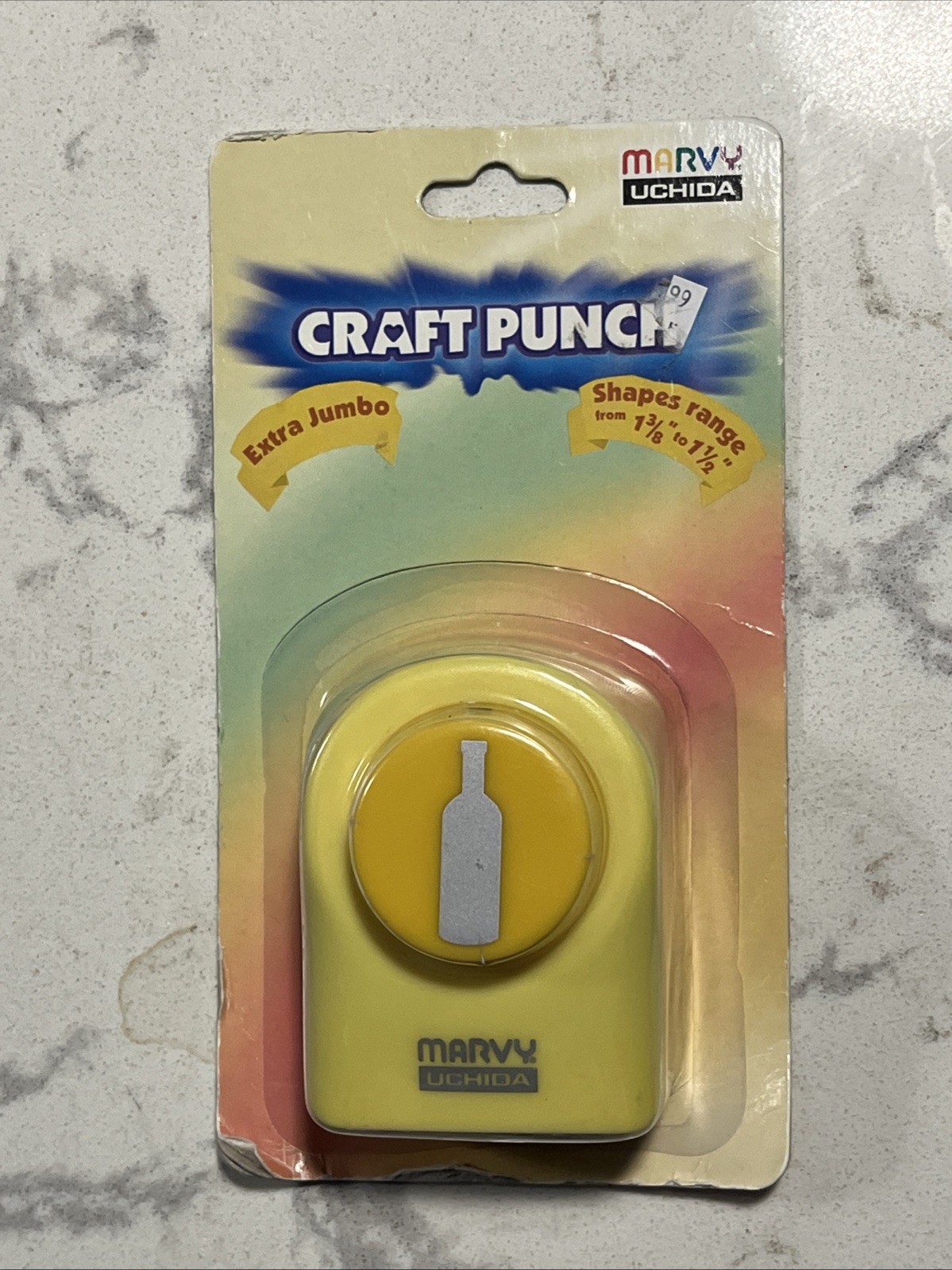 Marvy Uchida Wine Bottle Craft paper Punch NIB