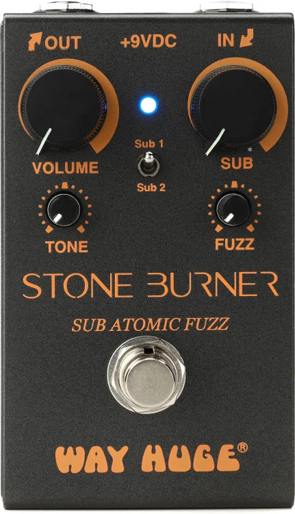 Way Huge Stone Burner Sub Atomic Fuzz Pedal