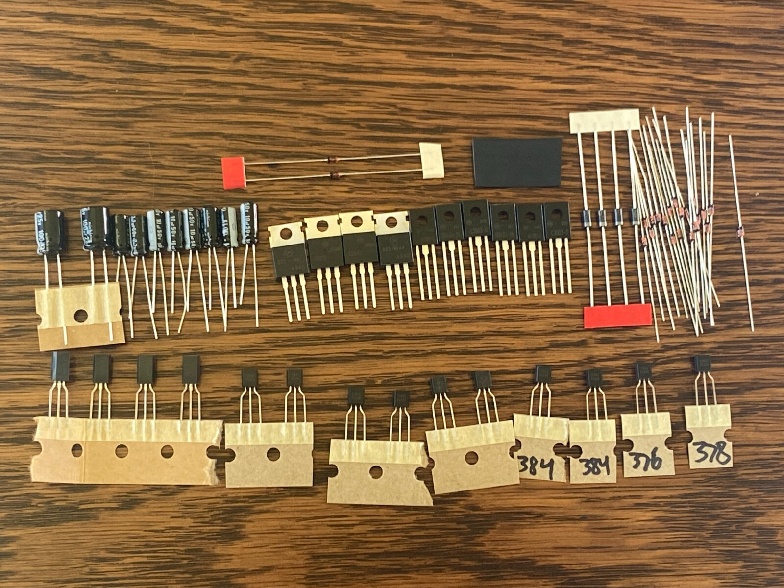 Marantz 2330B Amp Rebuild Set P700 Repair Kit Recap w/ all Transistors & Diodes