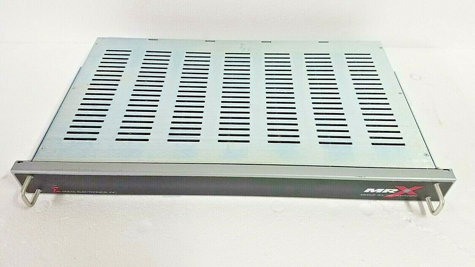 Sigma Technology Digital 32x32 2RU Audio Switcher Component MRX3232DA