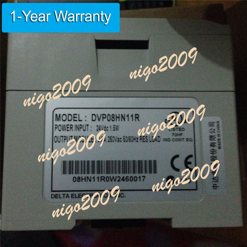 DVP08HN11R Delta EH3 Series PLC Digital Module DO 8 Relay new in box