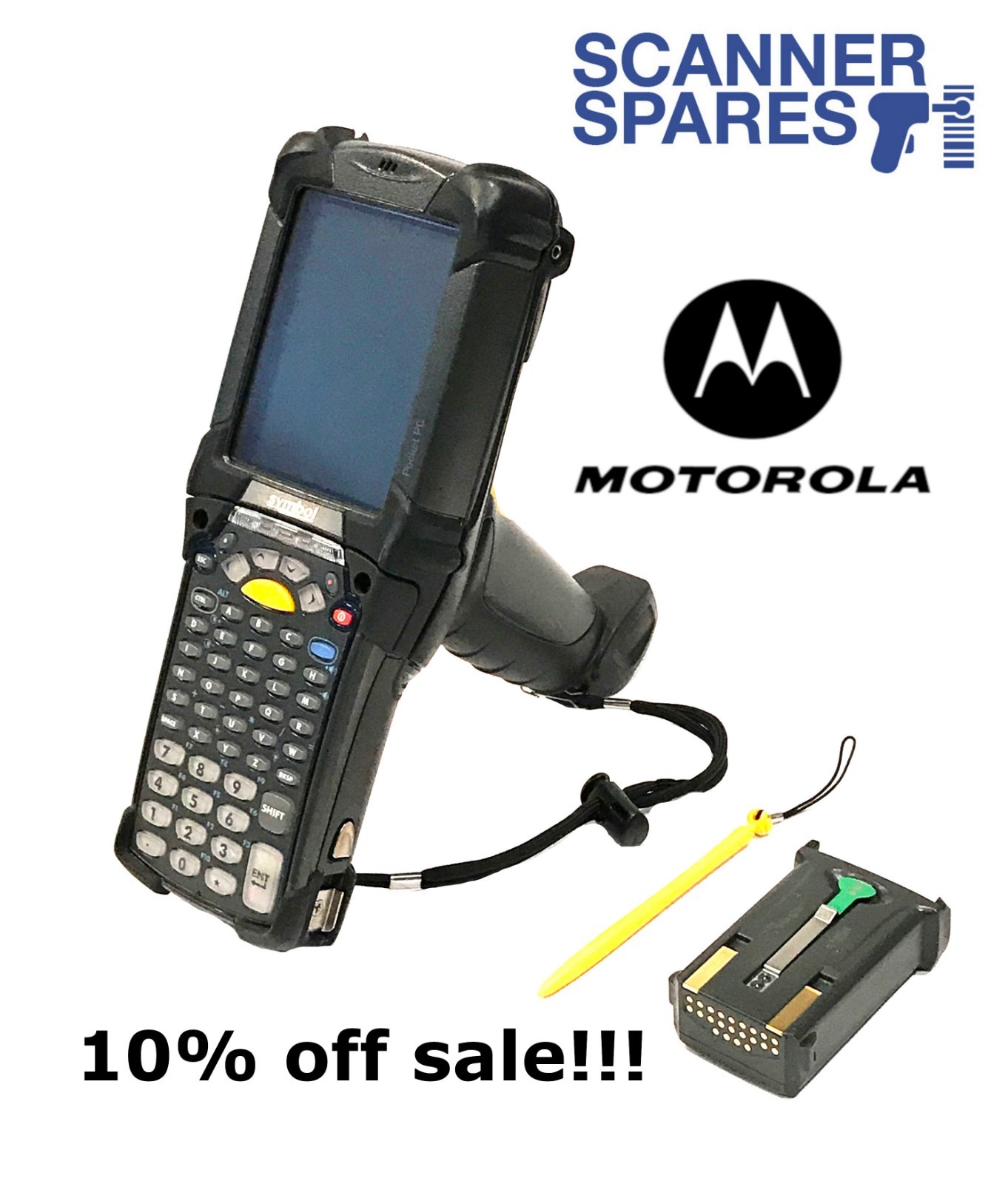 Symbol MC9090-GJ0HCEQA6WR LORAX 1D Long Range Windows Mobile 6.1