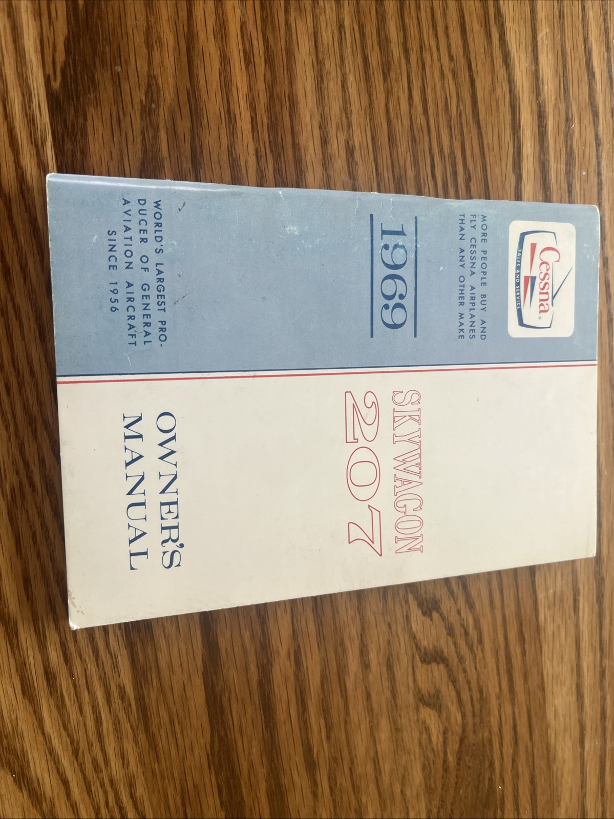 Cessna Skywagon 207 Owners Manual 1969 Original Cessna Manual Free Shipping