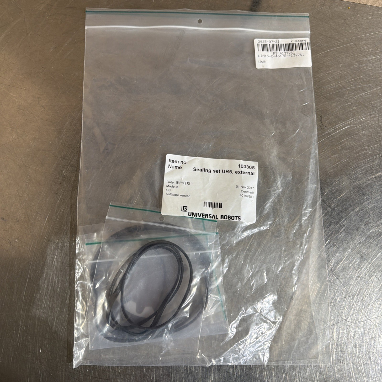 Universal Robots UR-103305 Sealing Set