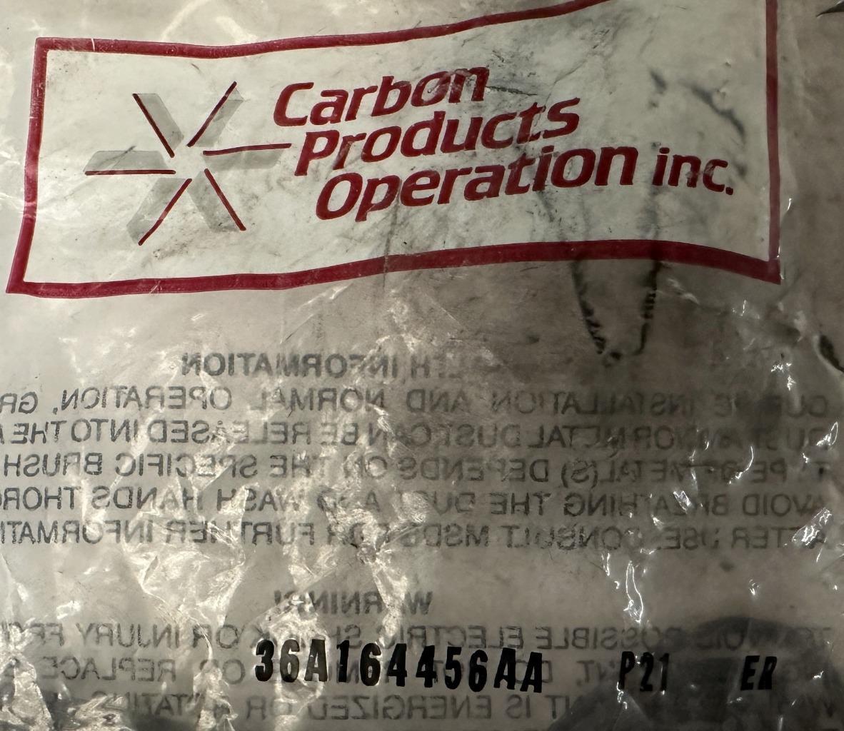 Carbon Products Operation 36A164456AA Leaded Carbon Brush