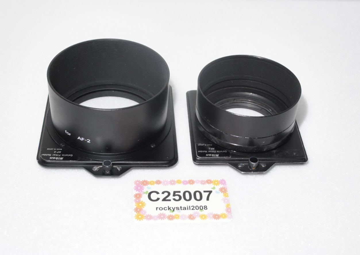 Nikon AF-1 & AF-2 Gelatin Filter Holder with Ring