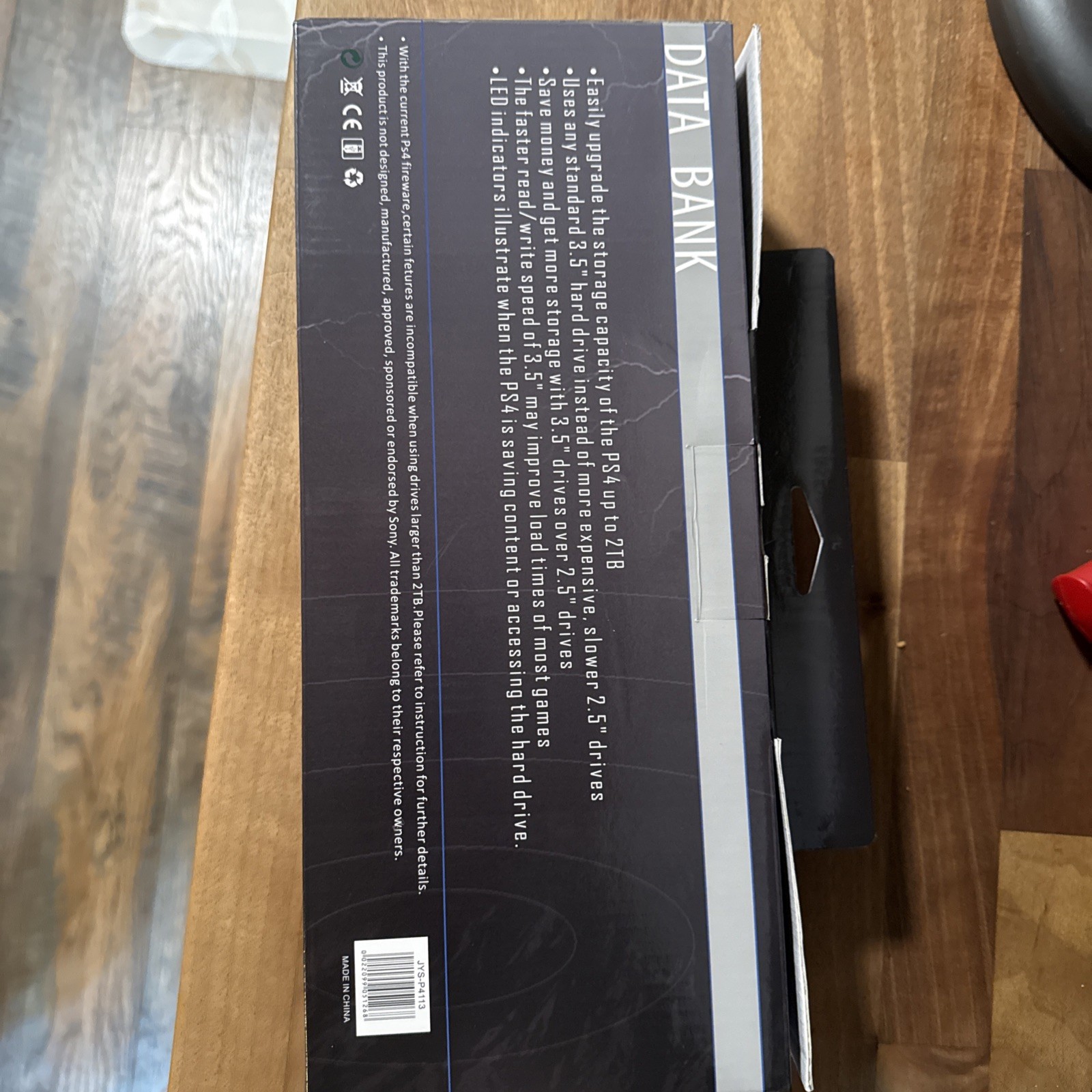 Data Bank 3.5" HDD Enclosure PS4 JYS-P4113