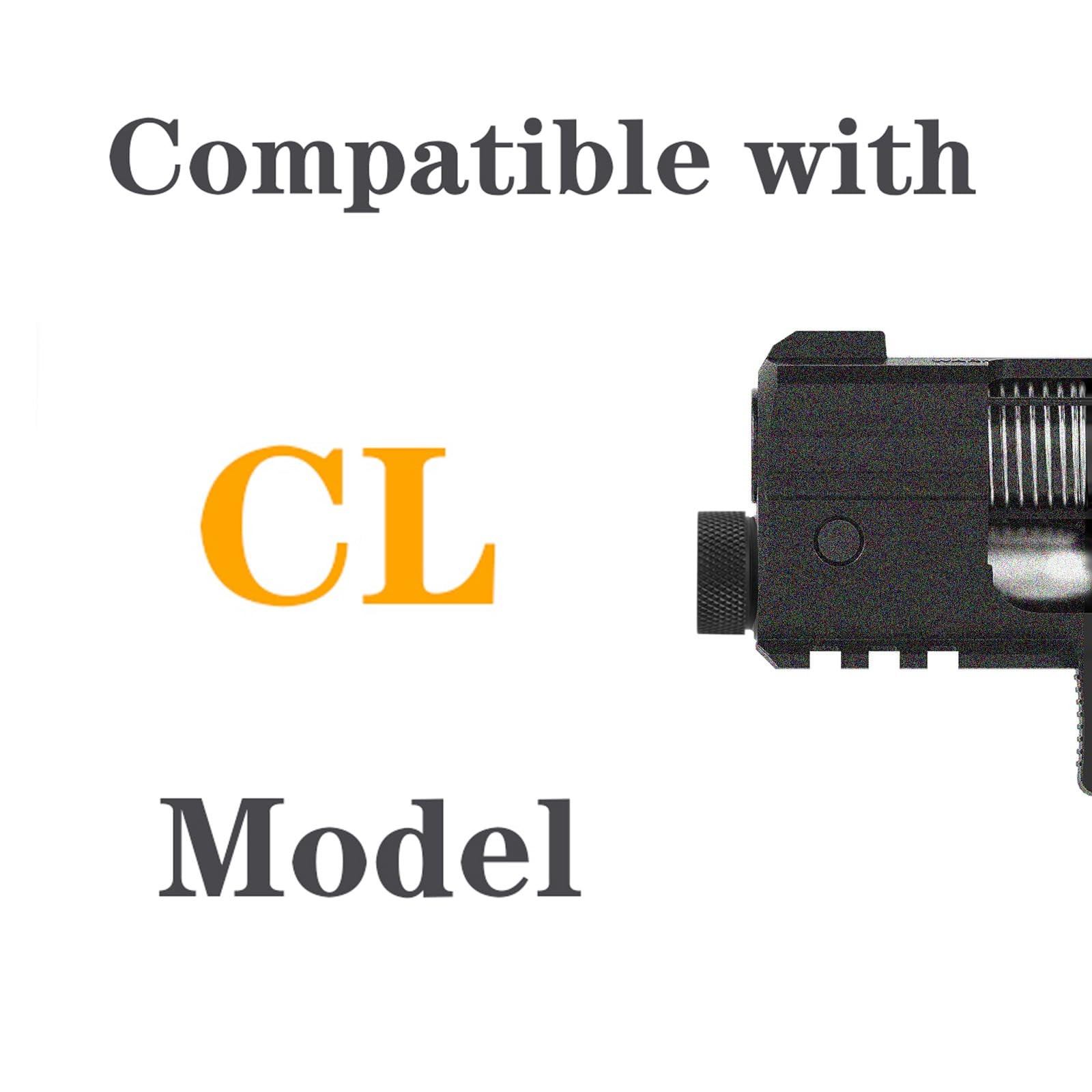 LZXUNG CO2 Fast Cap Adapter Compatible with BYRNA CL,Quick Release Black