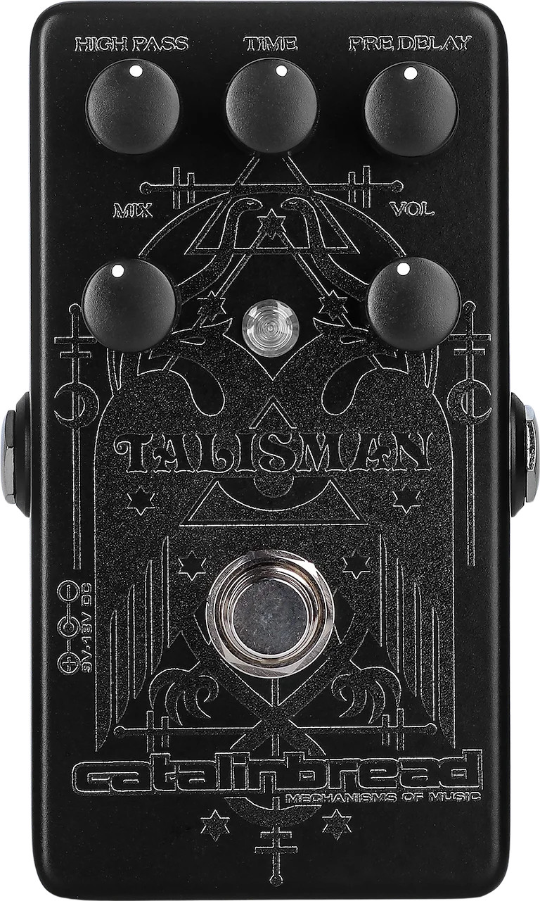 Catalinbread Talisman Reverb Pedal Blackout Limited Edition