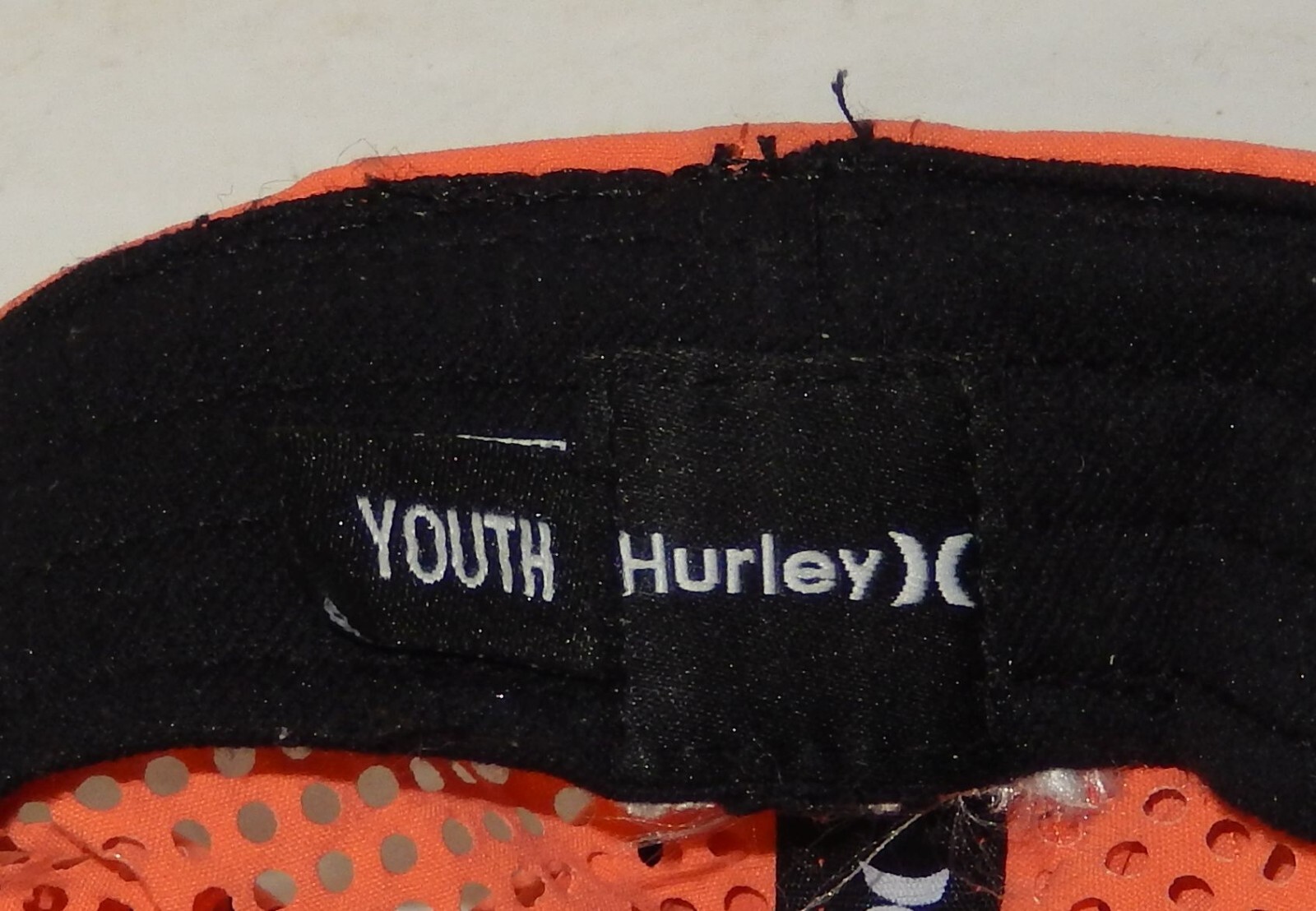 Hurley Phantom Youth One size Hat Cap Orange